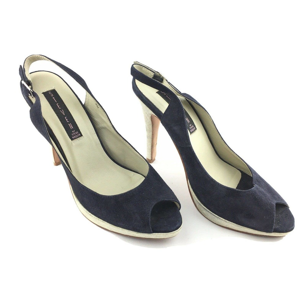 Steven By Steve Madden Slingback Heels Size 8 M